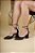 Sapato Feminino Bico Fino Numeração Especial  273474 Preto - Imagem 3