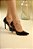 Sapato Feminino Bico Fino Numeração Especial  160004 Preto - Imagem 1