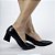Sapato Feminino Bico Fino Numeração Especial 6274 Preto - Imagem 1