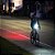 Kit Lanterna traseira + Piscas + Farol para Bicicleta - Imagem 4