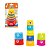 Torre Divertida 9 Peças Cores Sortidas - Toy Mix - Imagem 1