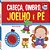 Livro Sonoro Cabeça, Ombro, Joelho e Pé - Happy Books - Imagem 4