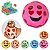 Brinquedo de Apertar Caretas Ball Emoções Sensorial 6 cm Sortido - Art Brink - Imagem 1