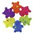Urso de Apertar Mania Flofys Sensorial Cores Sortidas 1 UN - DM Toys - Imagem 1