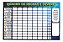 Quadro de Regras e Deveres Azul MDF MUR001 - Paper Toy - Imagem 2