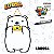 Lousa Animada Urso Polar 40cm Escreva e Apague MDF LOU004 - Paper Toy - Imagem 2