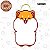 Lousa Animada Esquilo 40cm Escreva e Apague MDF LOU020 - Paper Toy - Imagem 2