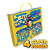 Super Jogos Clássicos 4 em 1 Encaixe Formas Tangram e Tato 55 Peças SMM041 - Seemear Brinquedos - Imagem 1