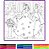 Tapete Para Pintura Colorir Girl 50x50cm c/ 12 Canetinhas - Art Brink - Imagem 3