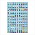 Silabário Objetos 110 Peças MDF SM092 - Seemear Brinquedos - Imagem 2