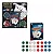 Jogo de Baralho Com 54 Cartas e 24 Fichas Poker - Art Game - Imagem 1