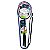 Kit Badminton com 2 Raquetes e 3 Petecas Tênis - Art Brink - Imagem 4