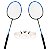 Kit Badminton com 2 Raquetes e 3 Petecas Tênis - Art Brink - Imagem 3
