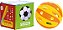 Baby Chocalho Cubo Soft com Bola Chocalho - Art Brink - Imagem 2