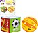 Baby Chocalho Cubo Soft com Bola Chocalho - Art Brink - Imagem 1