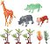 Animais do Mundo Box PVC C/9 Peças Sortidas - Art Brink - Imagem 3