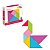 Coleção Joguinhos de Bolsa: Mini Tangram - Babebi - Imagem 1