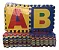 Tapete EVA Alfanumérico Letras e Números 36 Peças 28 X 28 cm X 8mm - Evamax - Imagem 4