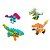 Bloco de Montar Mini Dino Colecionáveis Sortido 34 Peças 1 Manual - Leo&Leo - Imagem 5