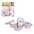 Kit Panelas Baby Gourmet Brincando de Casinha 4 Peças - MercoToys - Imagem 1