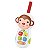 Baby Fone Musical Macaco com Luz e Som - Braskit - Imagem 2
