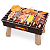 Kit Churrasco Infantil Com Churrasqueira Faz De Conta - Pais e Filhos - Imagem 3