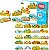 Jogo Papai Mamãe e Bebê 40 Peças 20 Famílias Animais - GGB Brinquedos - Imagem 2