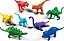 Kit Dinossauros 8 Peças - GGB Brinquedos - Imagem 2