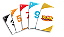 Jogo de Cartas Rumi O Jogo do Mexe Mexe - GGB Brinquedos - Imagem 2