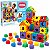 Blocos Divertidos Mundo Curioso 100 Peças - GGB Brinquedos - Imagem 1