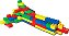 Playcar Blocos 48 Peças Carrinho de Puxar com Blocos de Montar GGB - Imagem 3
