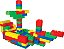 Playcar Blocos 48 Peças Carrinho de Puxar com Blocos de Montar GGB - Imagem 2