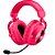Headset Gamer Sem Fio Logitech PRO X 2 Lightspeed Bluetooth P3 USB Magenta - 981-001274 - Imagem 1