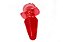 Plug Anal Bomb com Ventosa   14 cm x 6 cm Vermelho - Imagem 2