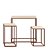 Mesa Cubo kit Três Peças - Imagem 3