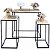 Mesa Cubo kit Três Peças - Imagem 1