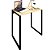 Mesa Escritório Escrivaninha Office Estilo Industrial Ripado - Imagem 1