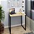 Mesa Escritório Escrivaninha Office Estilo Industrial Ripado - Imagem 2