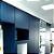Jateado Opaco Azul Night Trenton 1,40m - Imagem 2