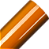 Adesivo Ultra Brilho Sunrice Tangerine 1,38m Alltak - Imagem 1