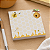 Bloquinho Decorado 9x9cm Abelhinha Amarelo - Imagem 1