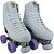 Patins Amazon Branco c/ Roda Lilás - Imagem 3