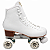 Patins Adventure Branco c/ Roda Branca - Imagem 1