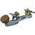 Base Evolution c/ kit parafusos - Par - Imagem 1