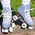 Patins Adventure - Sunny Azul c/ Roda Branca - Imagem 7