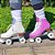 Patins Adventure - Sunny Azul e Lilás c/ Roda Branca - Imagem 6