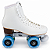 Patins Adventure Xtreme - Branco Roda Azul - Imagem 1