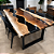 River Table  Obsidienne Mystique - 1,80m x 0,90m - Imagem 2