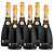 Kit 06 Espumantes Aurora Pinto Bandeira Extra Brut 750 ML - Imagem 1