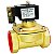 Válvula Solenoide 2 Vias Normal Fechada 2 Polegada 220v - Imagem 1